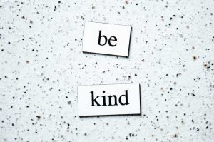 'Be Kind' Text on a Wall | Veteran Car Donations