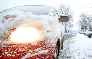 Car Covered with Snow | Veteran Car Donations