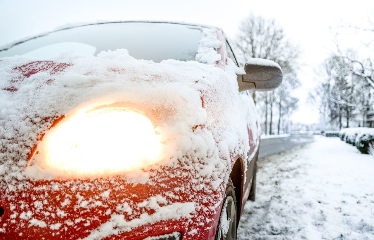 Car Covered with Snow | Veteran Car Donations