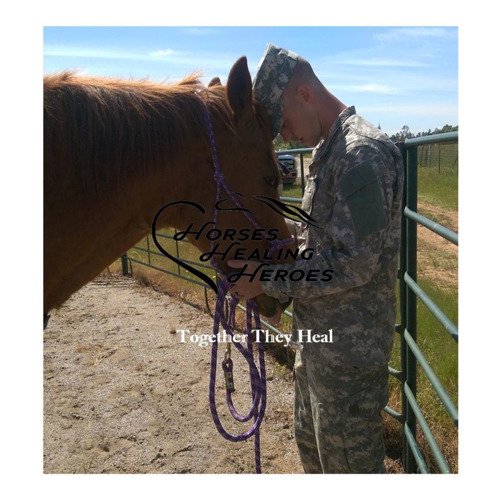 Soldier & Horse - Horses Healing Heroes | Veteran Car Donations