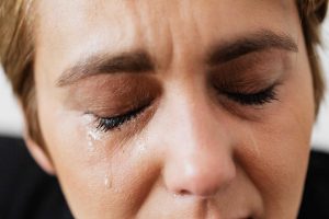 Woman Showing Tears | Veteran Car Donations