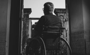 Veteran on a Wheelchair | Veteran Car Donations