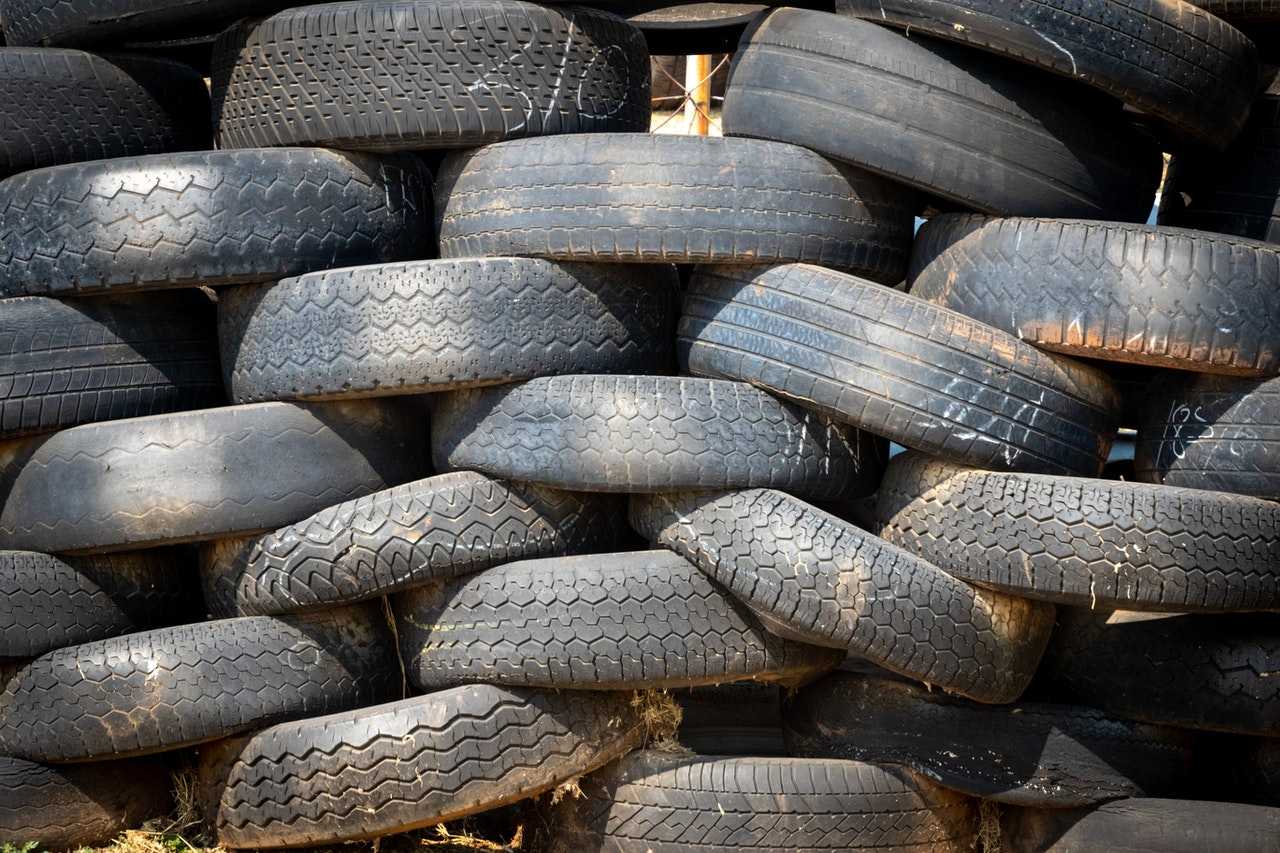 Old Car Tires Piled Up | Veteran Car Donations