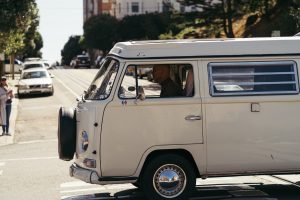 White Oldtimer Van | Veteran Car Donations