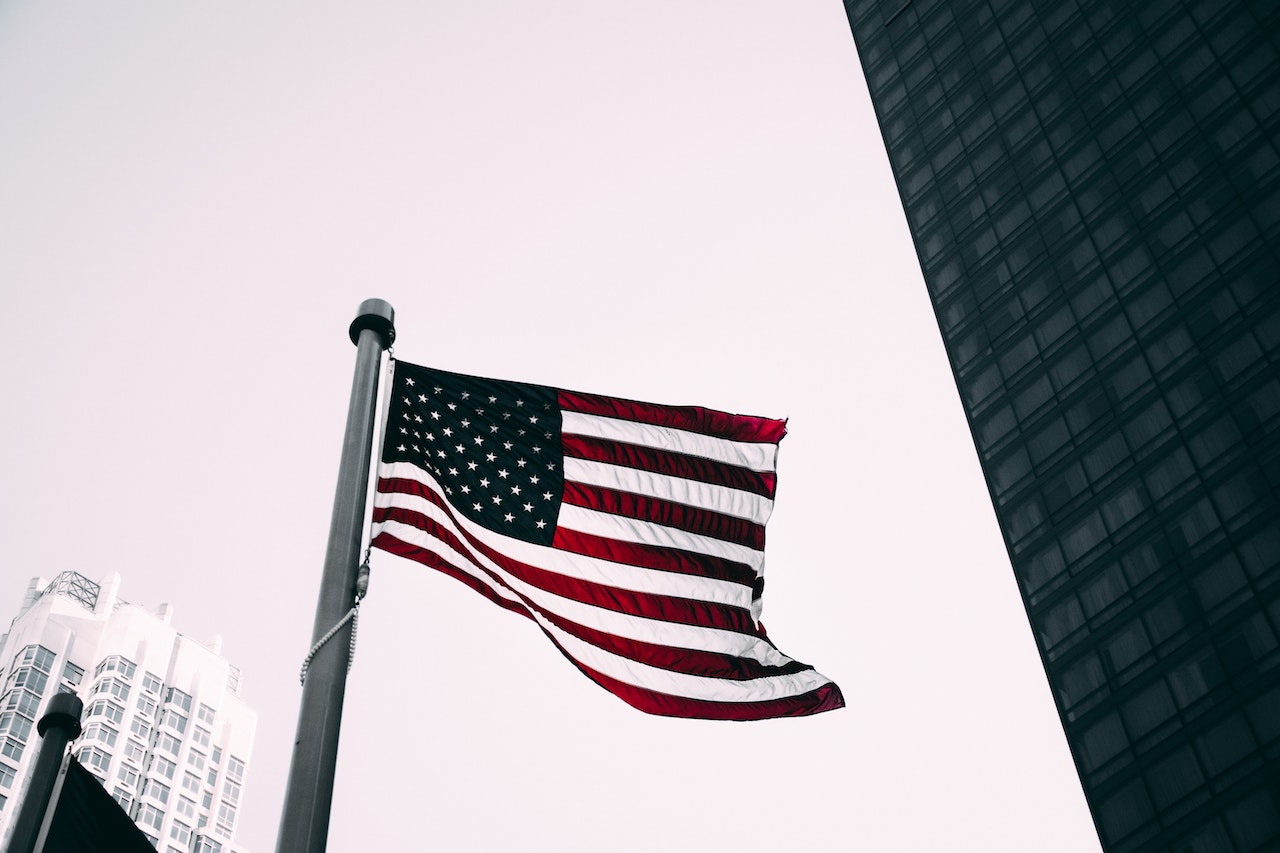 Low Angle Photo of American Flag | Veteran Car Donations