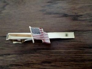 American flag tie clip | Veteran Car Donations