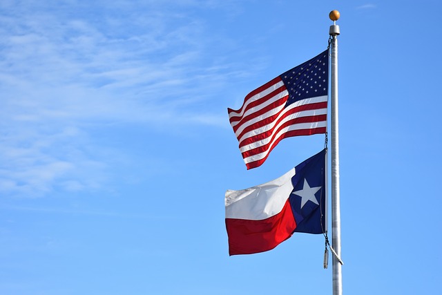 US and Texas Flag | Veteran Car Donations