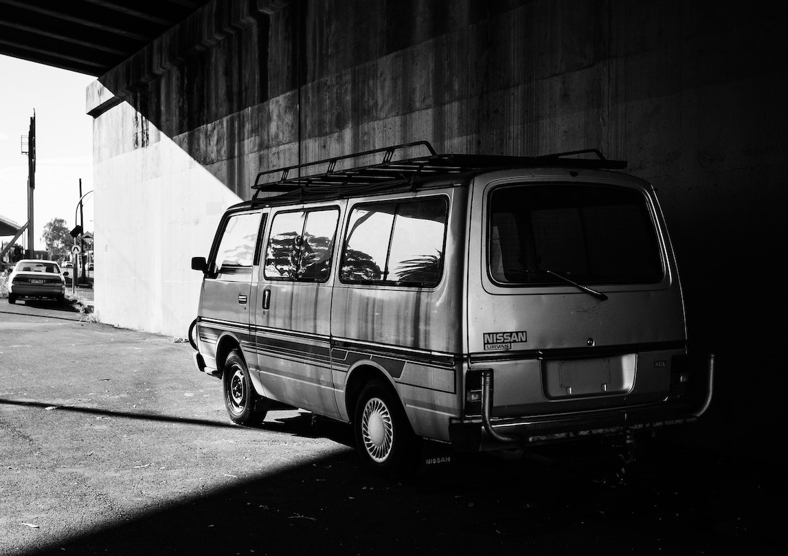 Minivan on a tunnel | Veteran Car Donations