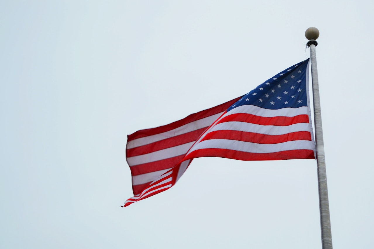 Close-Up Photo of Flag | Veteran Car Donations
