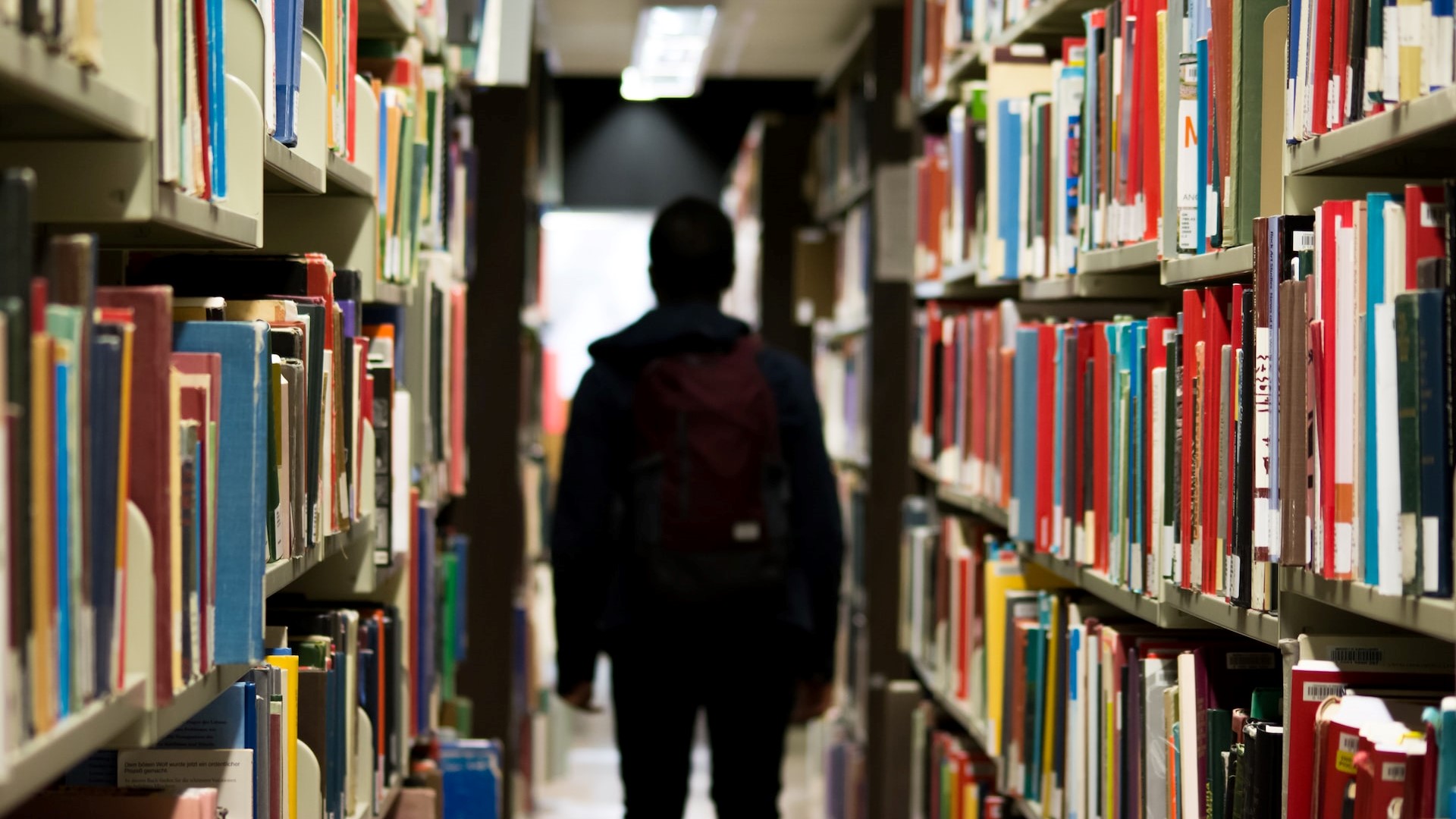 Man inside of the Library | Veteran Car Donations