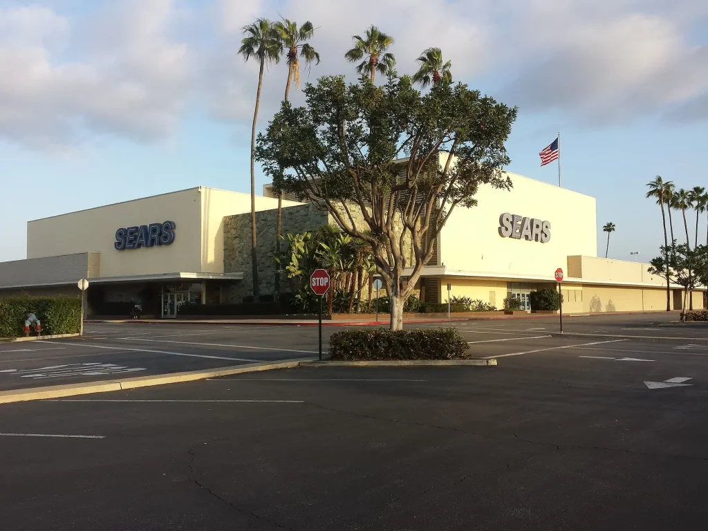 The Sears in Buena Park, California