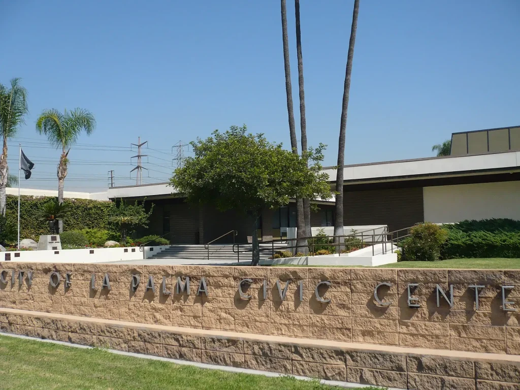 La Palma Civic Center in La Palma, California