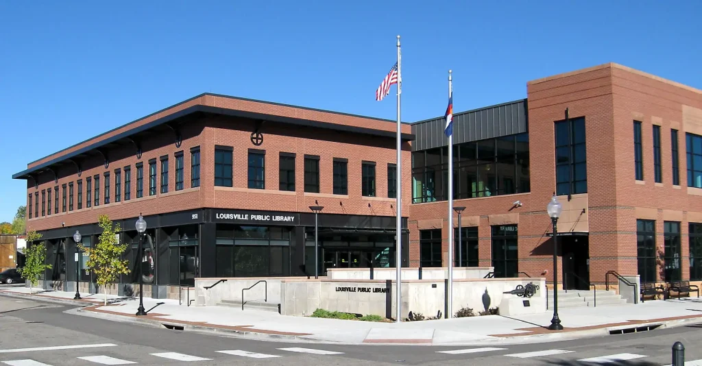 Louisville Public Library in Louisville, Colorado