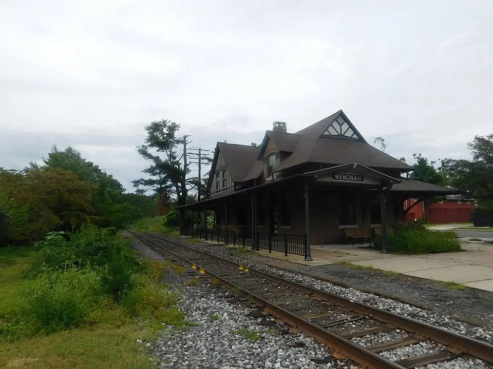 Wenonah Station in New Jersey