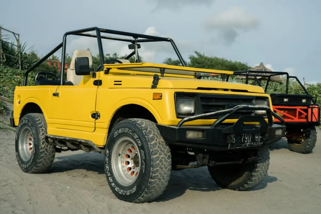 Photo of an SUV parked outdoors