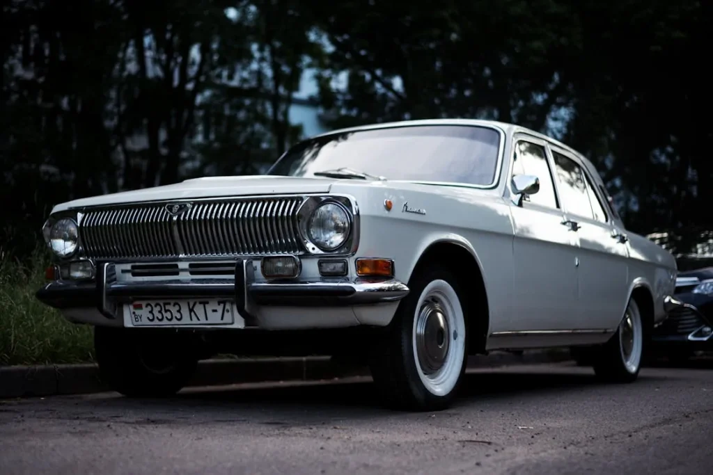 GAZ-24 Volga car parked outdoors