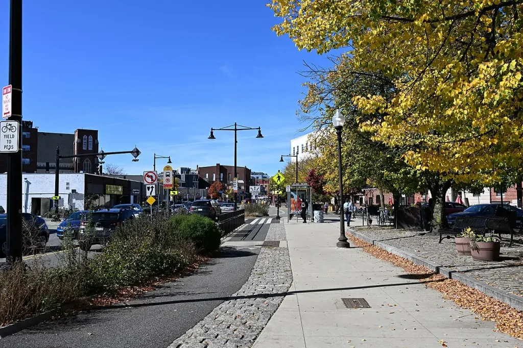 Union Square in Somerville, Massachusetts