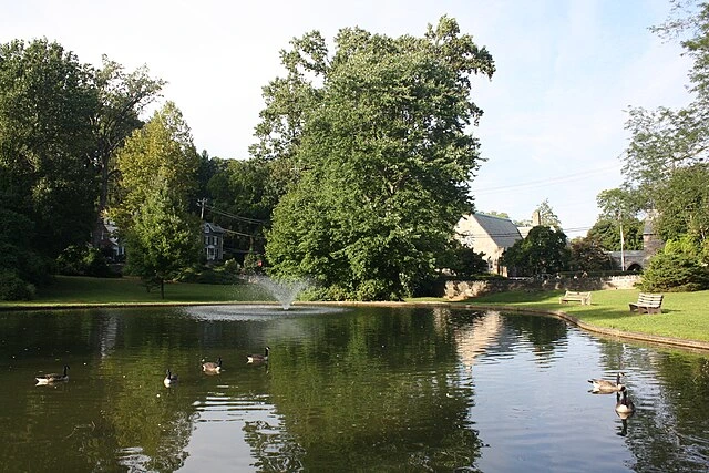 Robinson Park in Wyncote, Pennsylvania